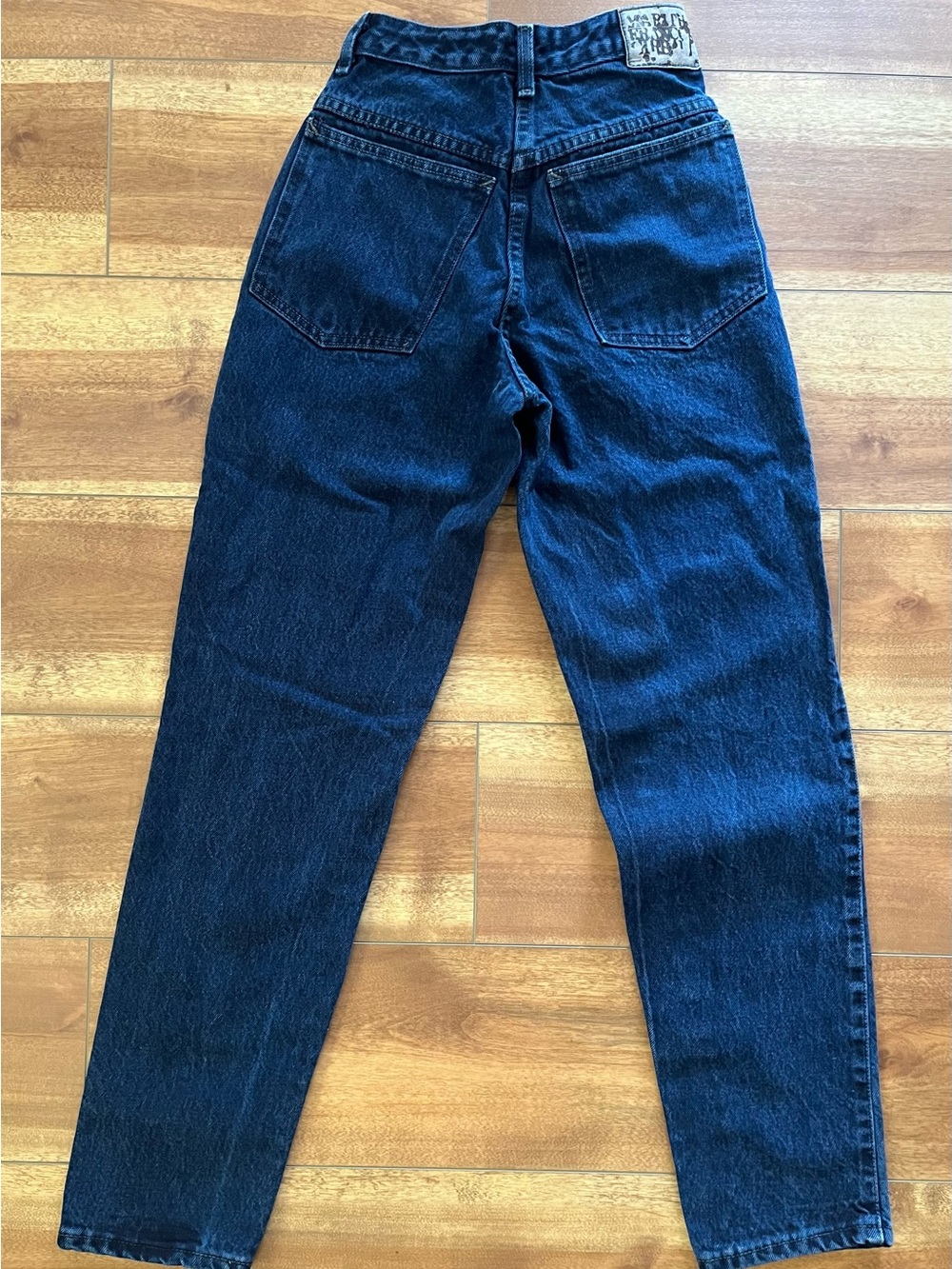 Vintage 90s Marithe Francois Girbaud Women's Jeans in Dark Blue - Picture 2 of 11